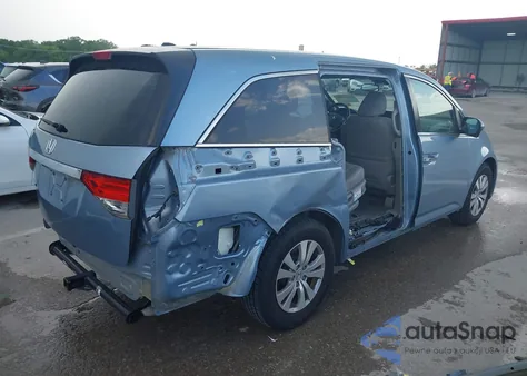 2014 Honda Odyssey Ex-L from USA, damaged, VIN 5FNRL5H69EB102488